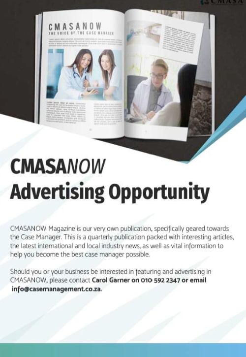 Advertise in CMASANow